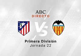 Atlético - Valencia, estadísticas del partido