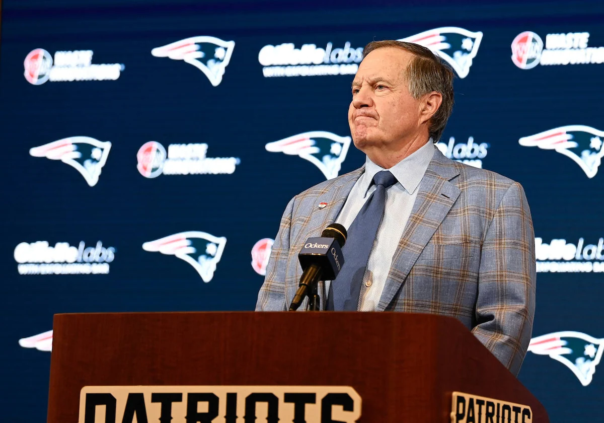 Belichick, en su despedida de los New England Patriots