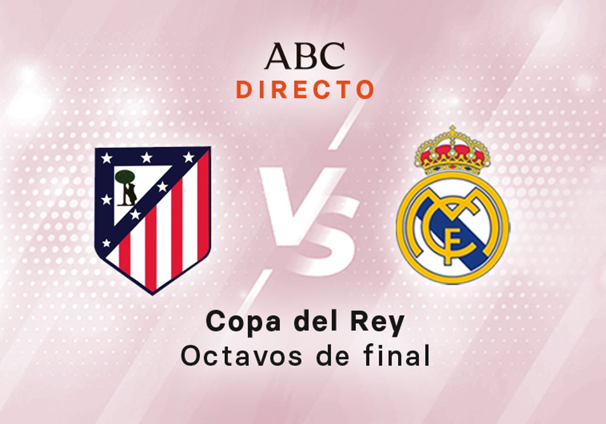 Atlético - Real Madrid, estadísticas del partido de Copa