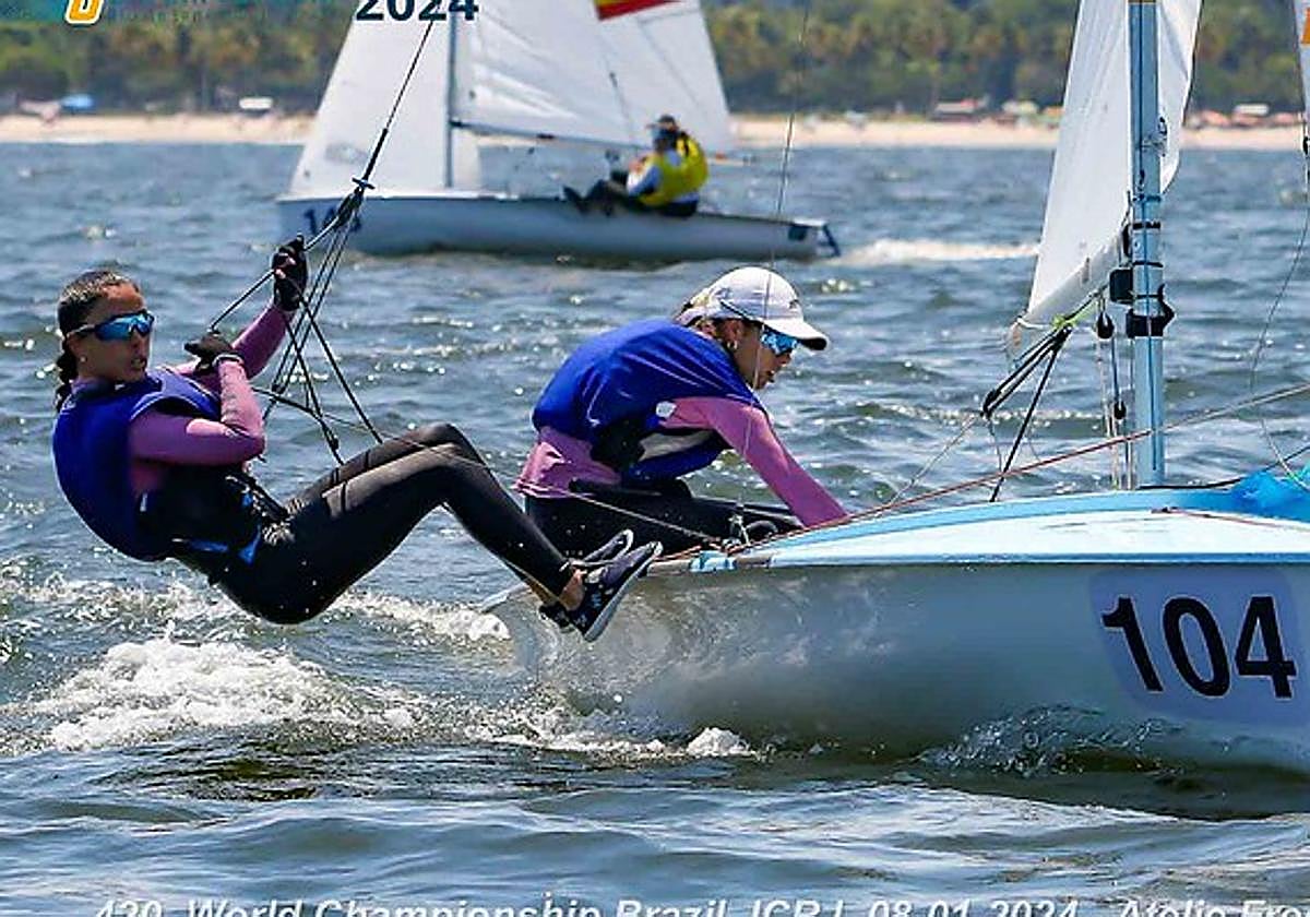 Paula e Isabel Laiseca, subcampeonas del mundo de la clase 420