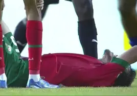 Abde sale tocado de su debut en la Copa de África