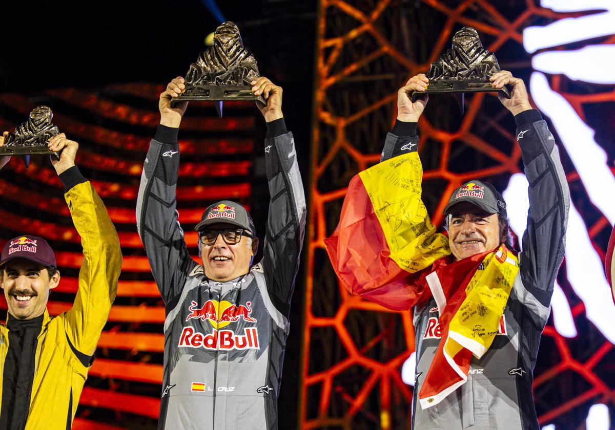 El piloto español Carlos Sainz, ganador del Rally Dakar 2024