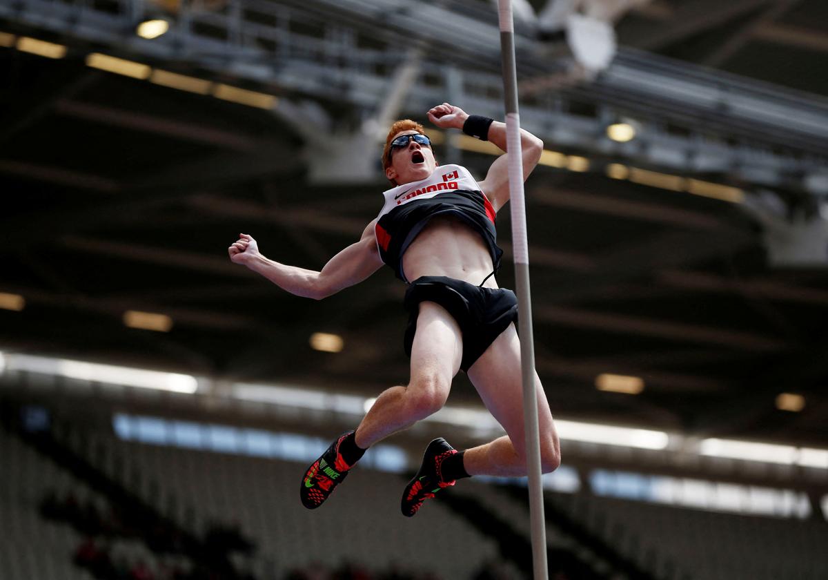 Shawn Barber, campeón del mundo de salto con pértiga en 2015