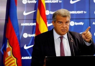 Joan Laporta: «Lo que pasó en el Bernabéu fue una vergüenza»