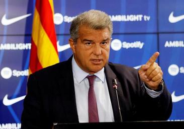 Joan Laporta: «Lo que pasó en el Bernabéu fue una vergüenza»