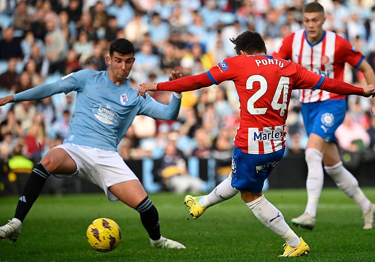 Portu firma el 0-1 en Balaídos