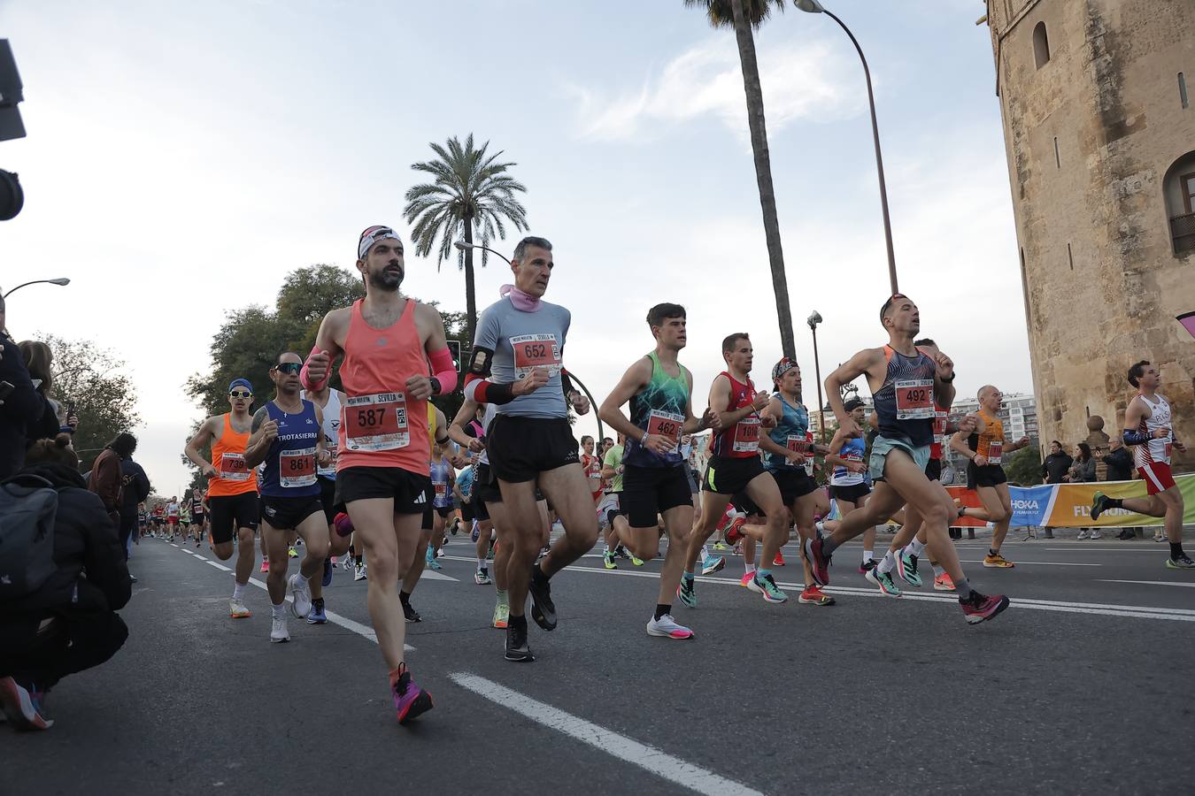 Corredores por la Torre del Oro y Plaza de Toros de la Real Maestranza