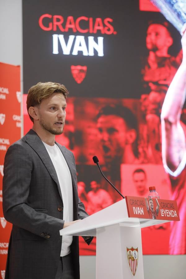 Acto de despedida de Iván Rakitic del Sevilla FC