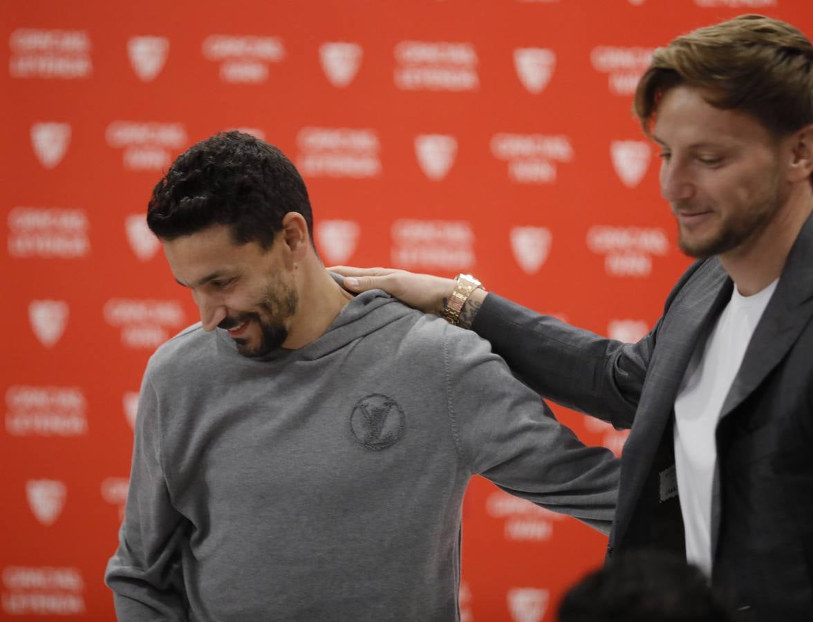 Acto de despedida de Iván Rakitic del Sevilla FC