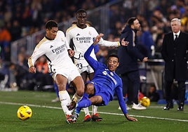 El Getafe solicita que se investigue si Bellingham llamó «violador» a Greenwood