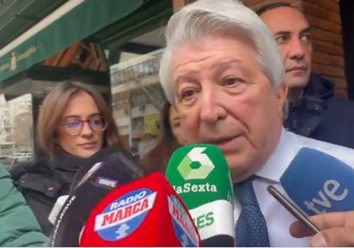 La amenaza de Enrique Cerezo al Athletic por el horario del duelo copero: «Arrieros somos y en el camino nos veremos»