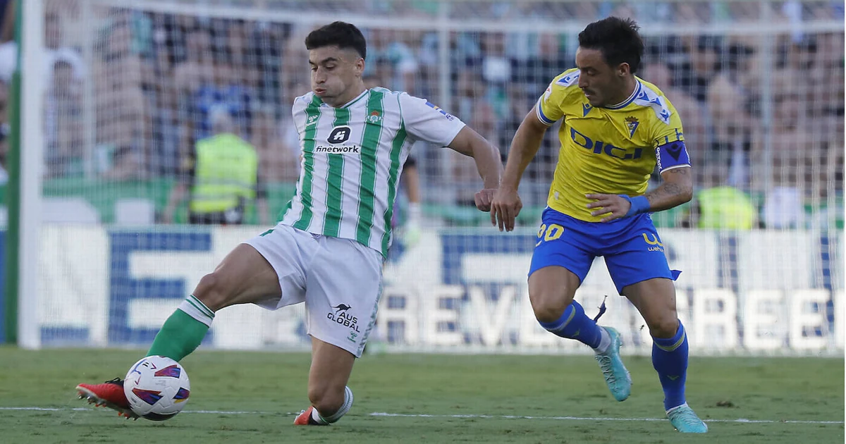 Dónde mirar betis contra cádiz club de fútbol