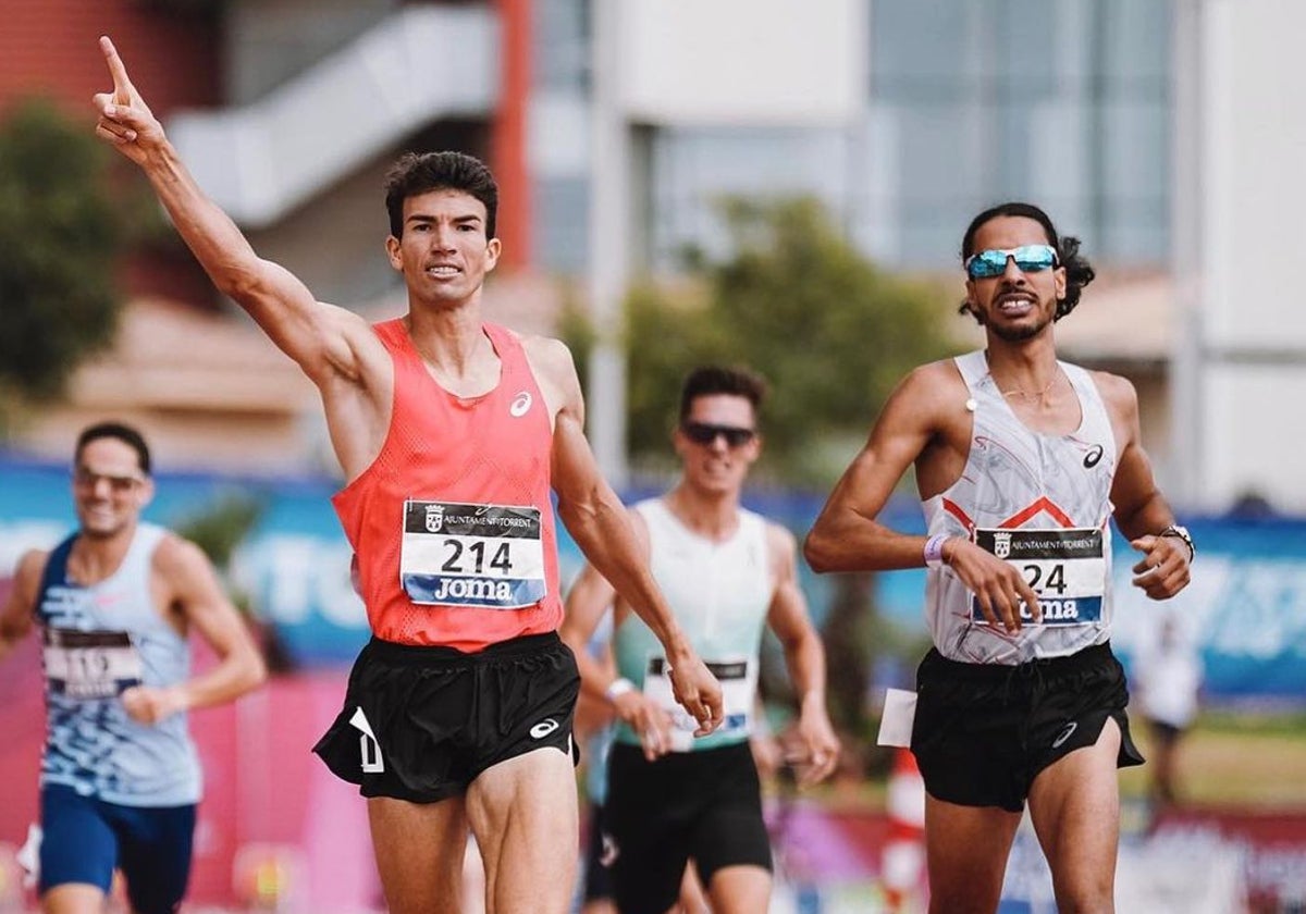 Mechaal y Katir, en el Campeonato de España al aire libre de 2023
