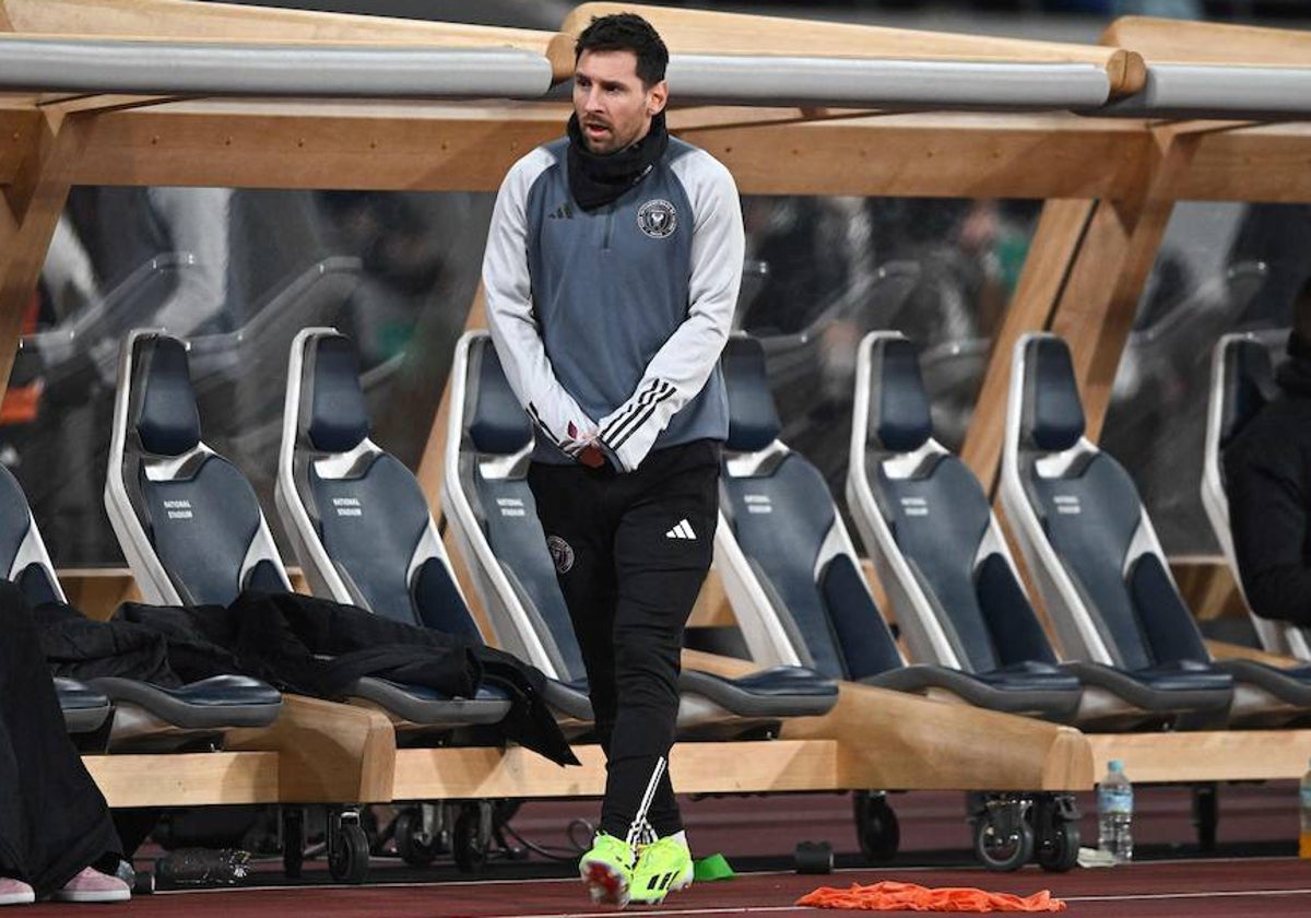 Messi, en un partido del Inter Miami