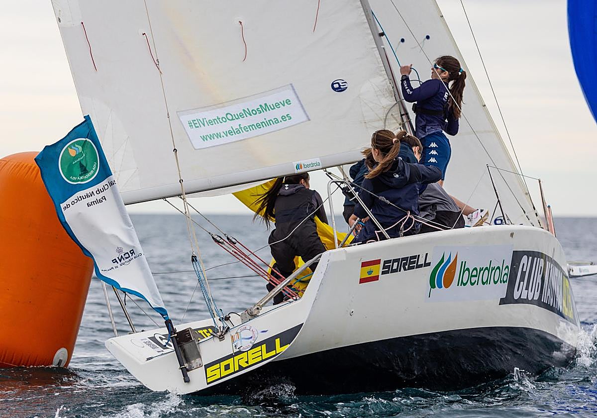 El Team RCN Palma se apuntó el primer tanto en la Liga Femenina de Crucero