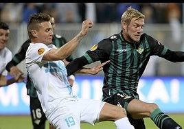 Empates del Betis en sus dos únicos precedentes ante un rival croata