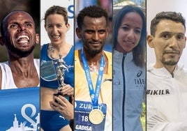 Estos son los atletas más famosos que correrán el Maratón de Sevilla 2024