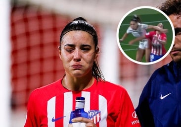 Las polémicas arbitrales entre Atlético y Real Madrid llegan al fútbol femenino: el codazo que indigna a las rojiblancas