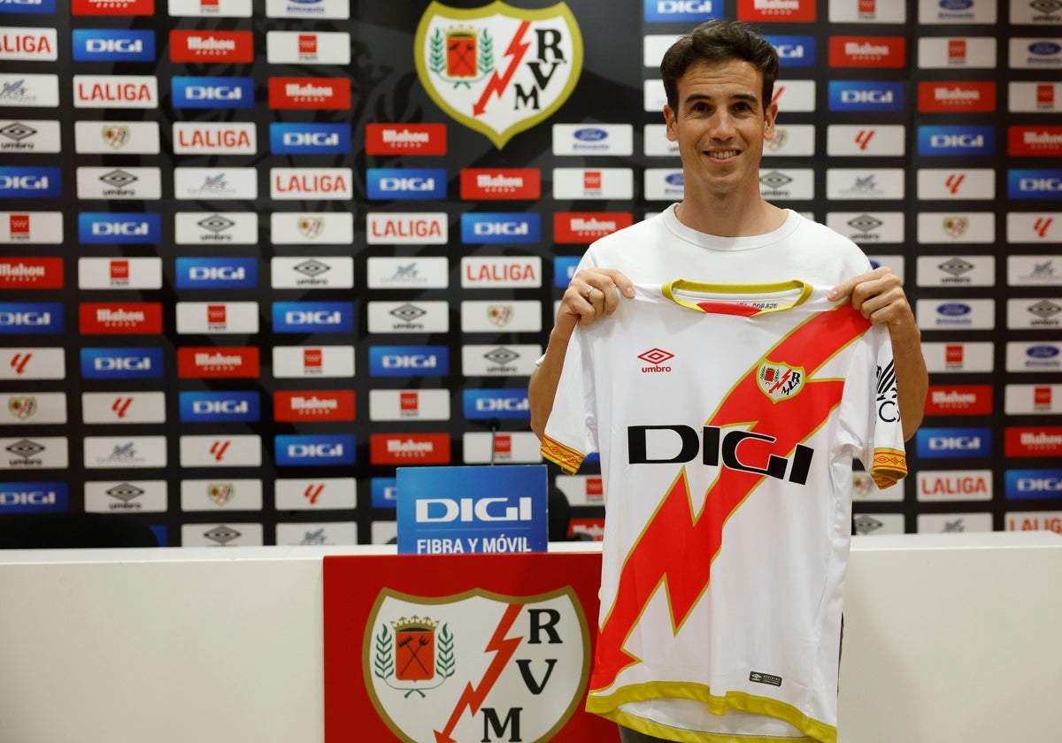 Íñigo Pérez en su presentación