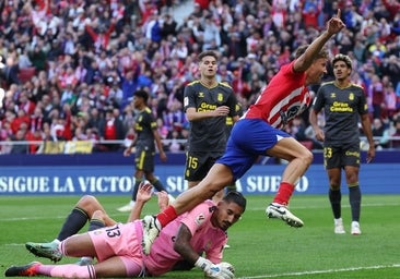 El Atlético lame sus heridas ante Las Palmas