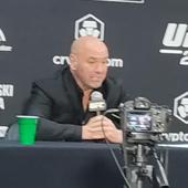 Dana White: «Ilia Topuria es un grande, ha hecho una gran actuación. Defintivamente iremos a España si hay una arena disponible»