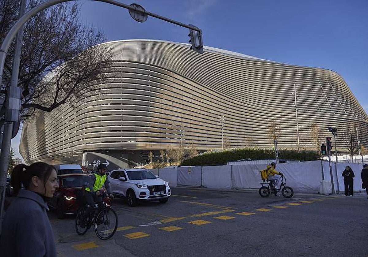 El nuevo estadio Santiago Bernabéu