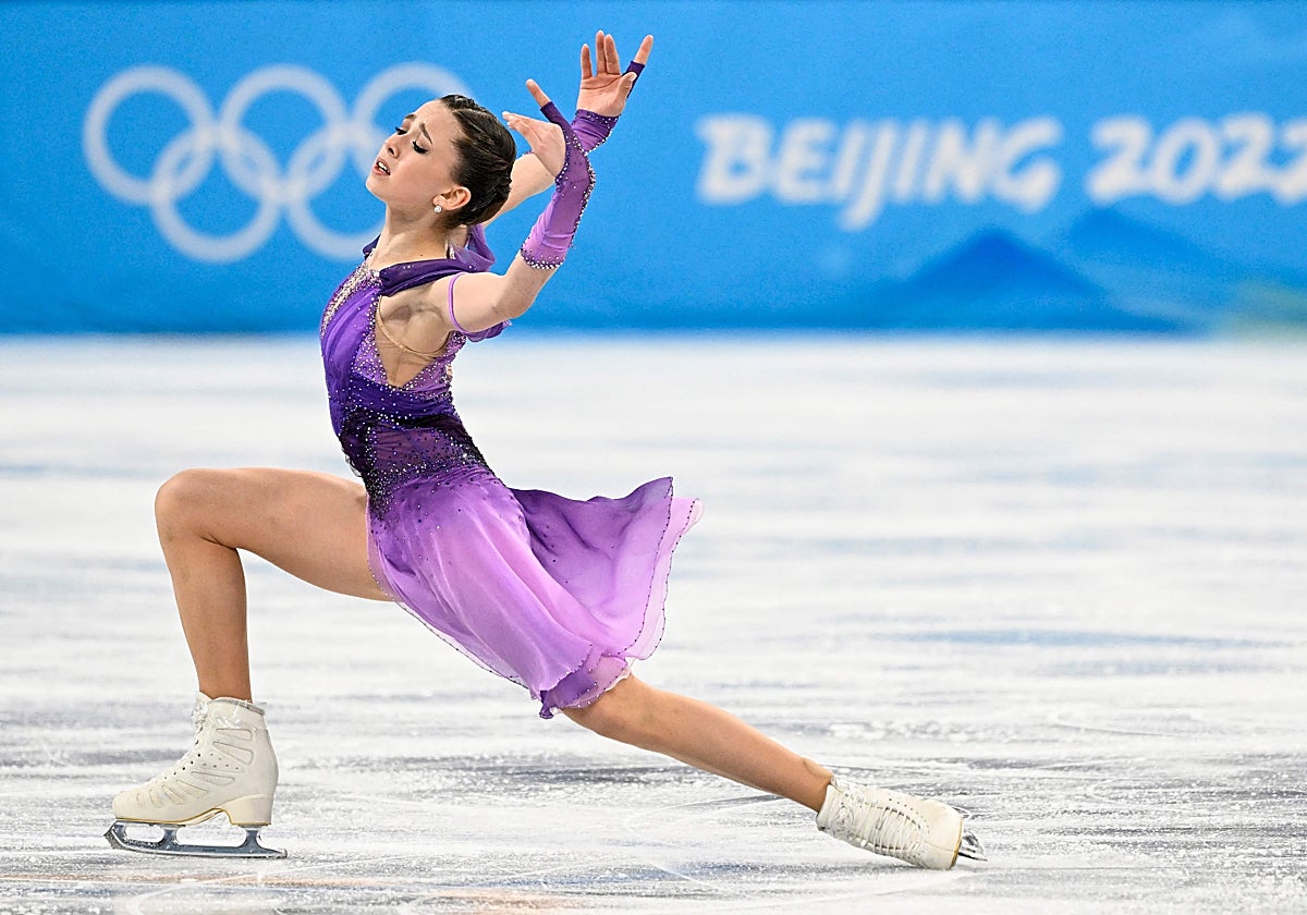 Kamila Valieva, en los Juegos de Invierno 2022