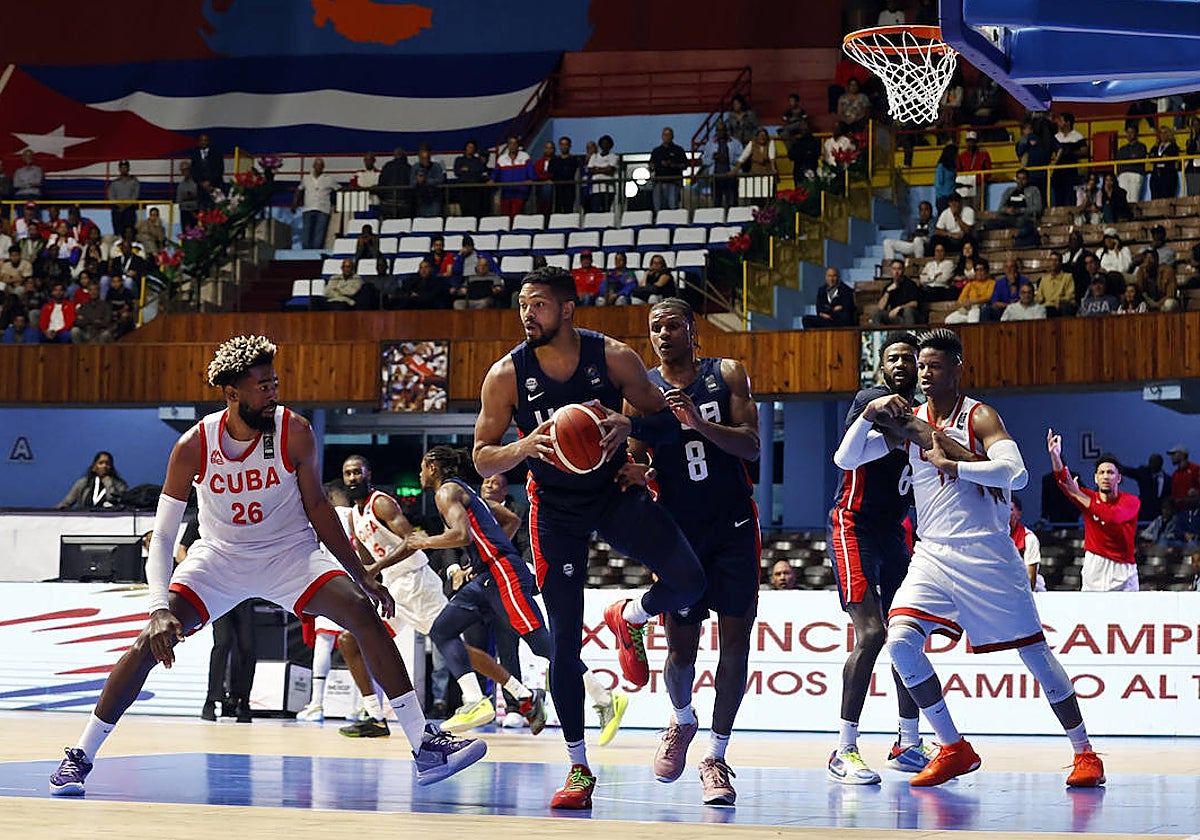 Una imagen del Cuba-Estados Unidos