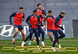 El Atlético se refugia en el Metropolitano