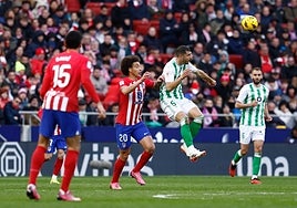 Atlético de Madrid - Betis, las notas de los jugadores: llegaron una hora tarde al partido