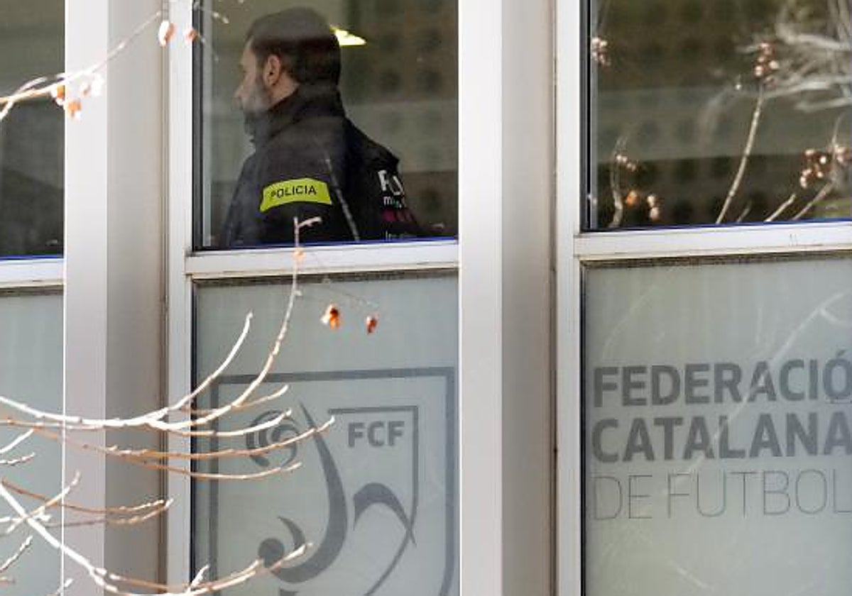 Imagen de la sede de la Federación Catalana de Fútbol