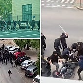 La 'pelea del año' entre los ultras de Osasuna y Betis: un viaje secreto de 850 km y dos batallones de negro