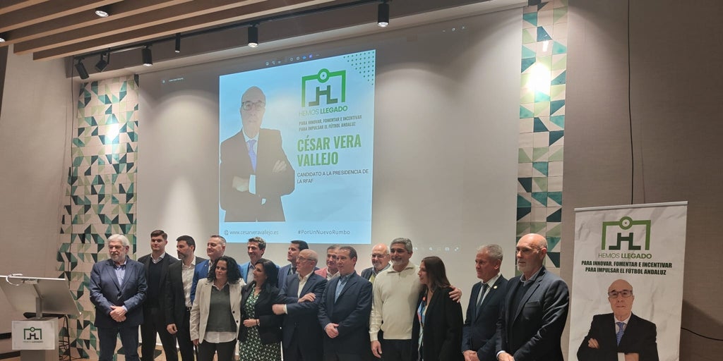 La candidatura de César Vera se moviliza y se suma al cambio en las elecciones de la RFAF