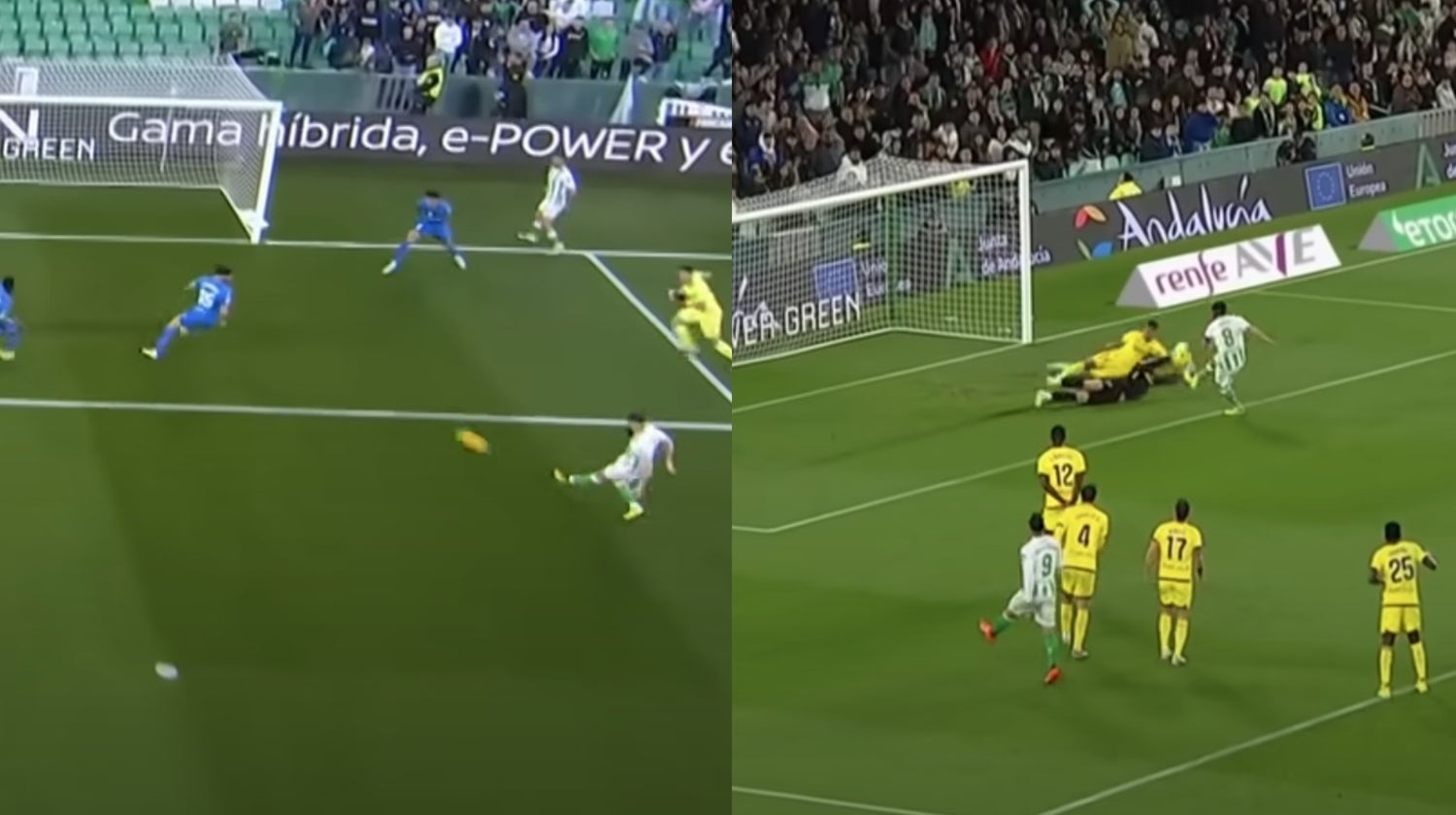 Los dos fallos inexplicables de Nabil Fekir ante el Getafe y Villarreal