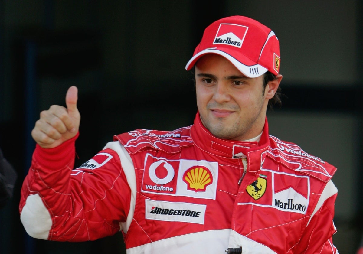 Massa, subcampeón del mundo en 2008 con Ferrari