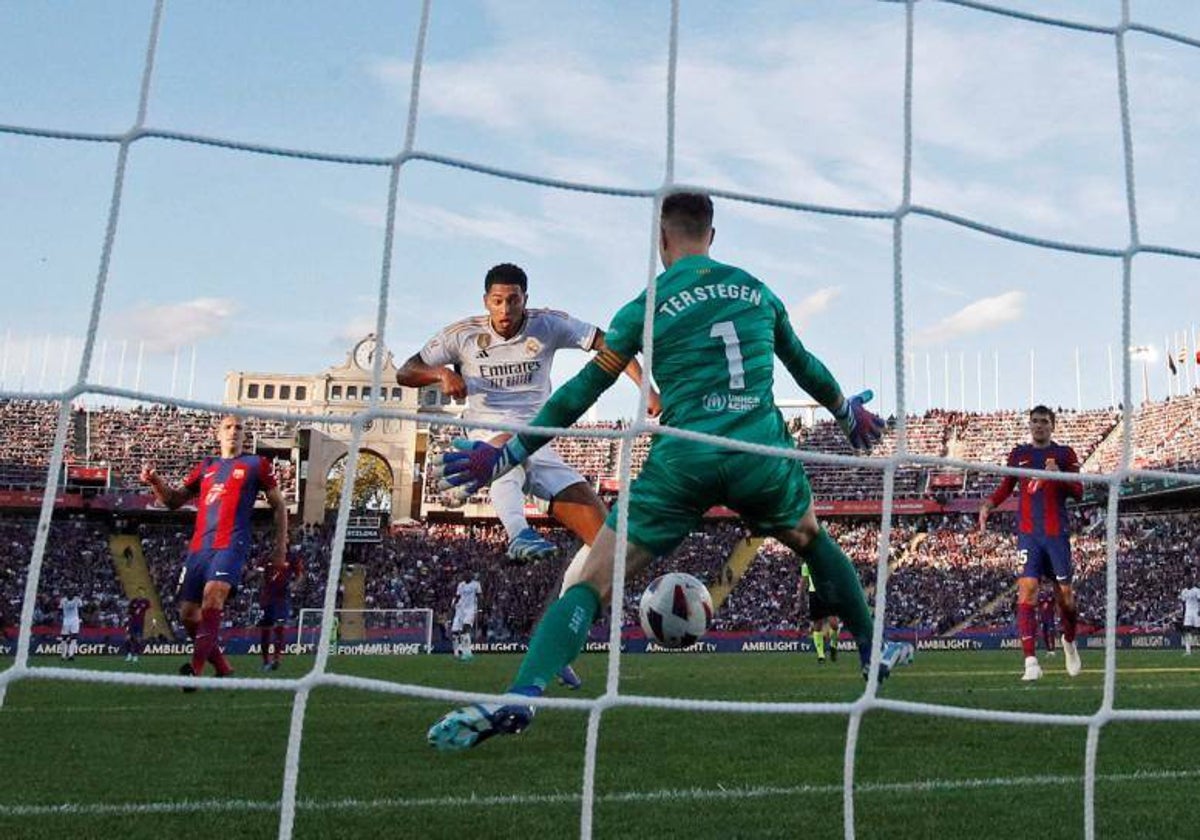 Bellingham remata a Ter Stegen