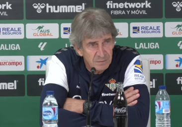 Pellegrini descarta a Marc Roca y confirma a Aitor y Rui Silva como titulares en el Rayo - Betis