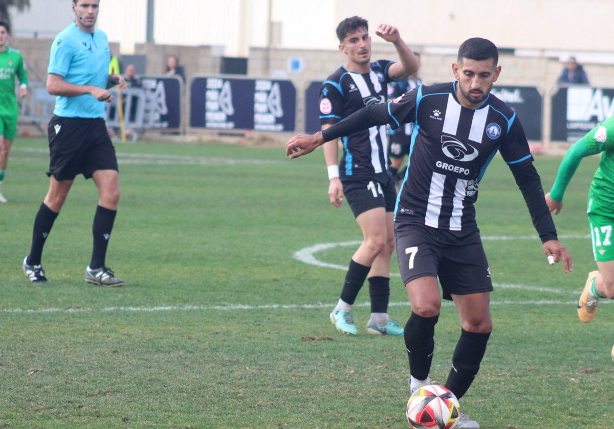 Un partido del Racing Cartagena Mar Menor de esta temporada