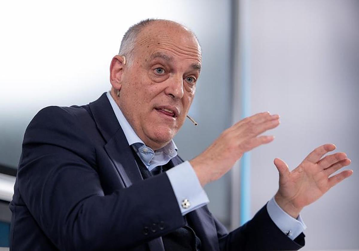 Javier Tebas, presidente de LaLiga