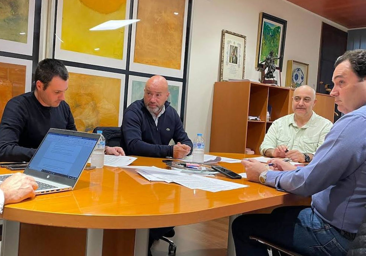 La junta electoral de la Federación Murciana, reunida