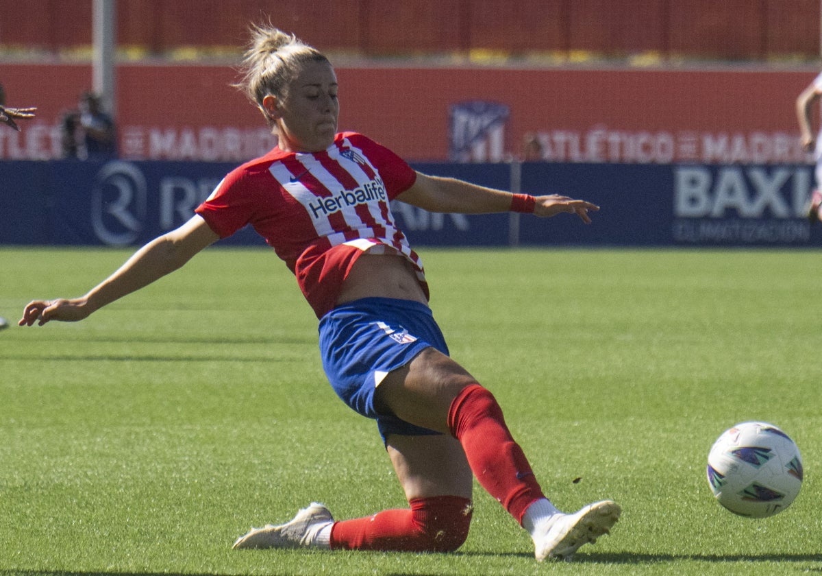 Un partido del Atlético de Madrid