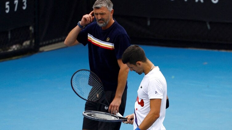 Djokovic rompe con su entrenador, Goran Ivanisevic