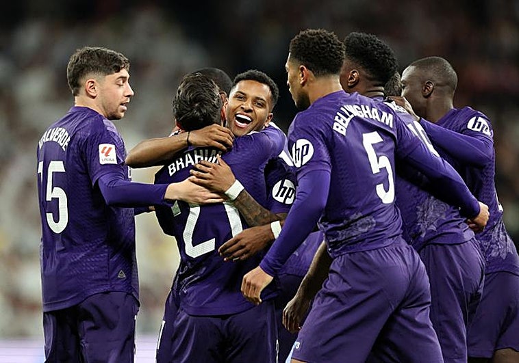 Real Madrid 2-0 Athletic Club: Rodrygo se pone morado en la victoria ...