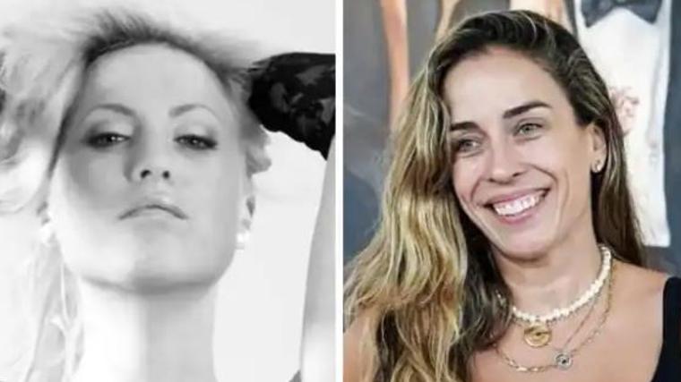 La modelo Brigit Tenorio, a la izquierda; la pintora mexicana Roberta Lobeira, a la derecha