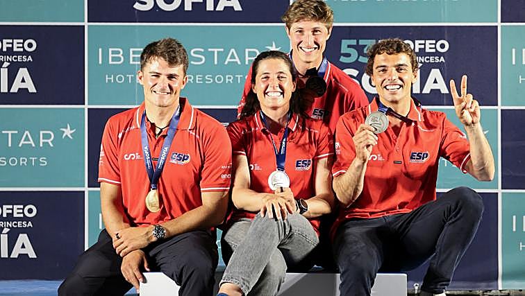 La ceremonia de entrega de medallas cerró una edición récord del Trofeo Princesa Sofía Mallorca by Iberostar