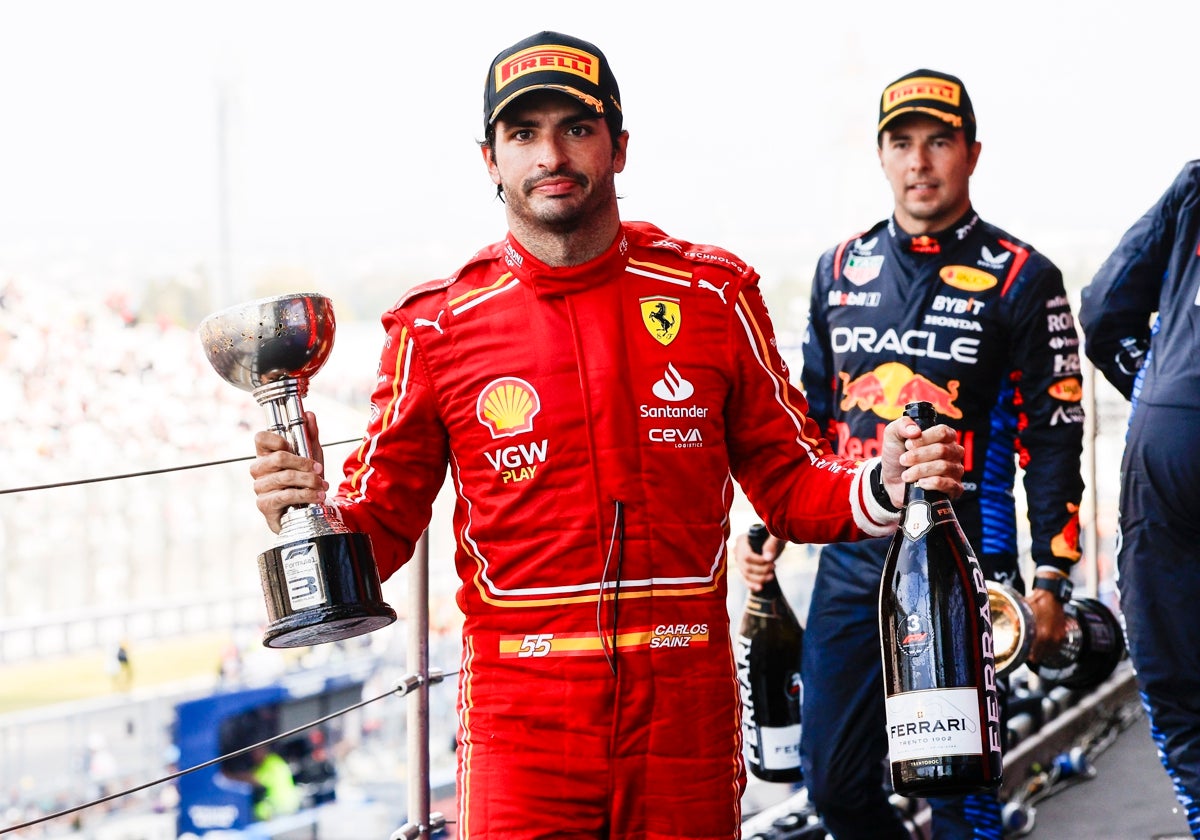 Carlos Sainz, en Suzuka