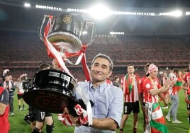 Ernesto Valverde: «La Copa no tiene comparación con nada»