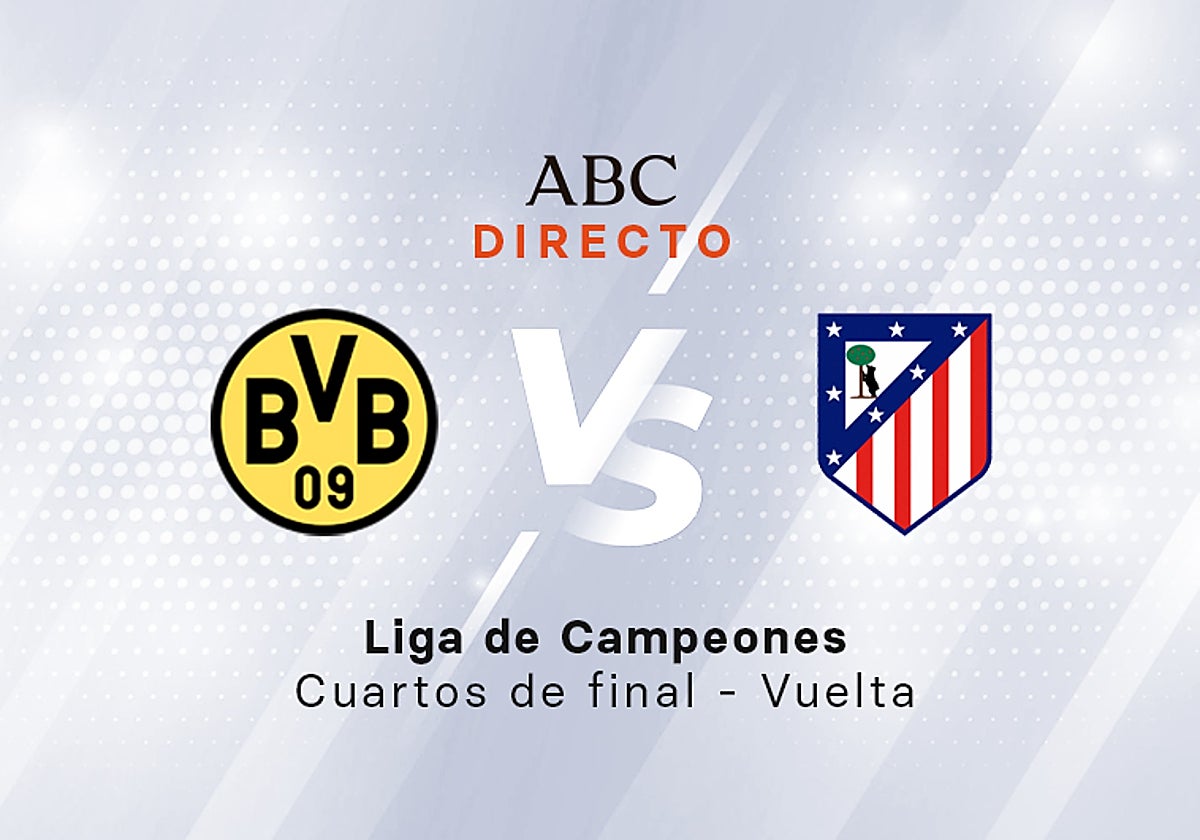 Borussia Dortmund - Atlético, estadísticas del partido