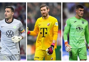 Barkas, Casteels y Diego Conde, en el casting para la portería del Sevilla FC