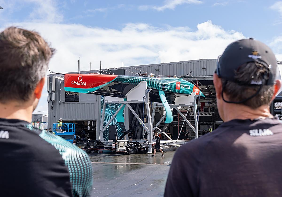 Nueva Zelanda presentó su nuevo AC75 de Copa América